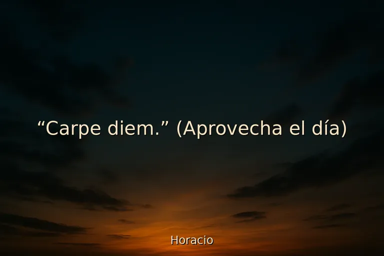 20 Frases en latín que inspiran desde el alma 20 Frases en latín que inspiran desde el alma
