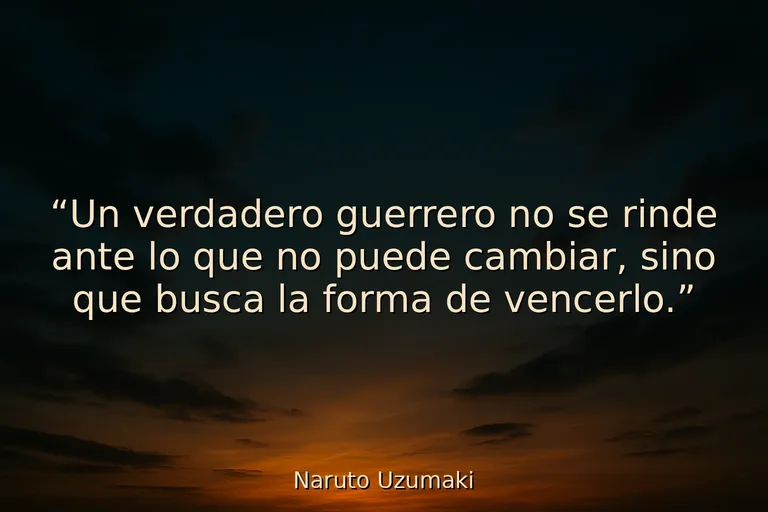 25 Frases de anime que despiertan al guerrero