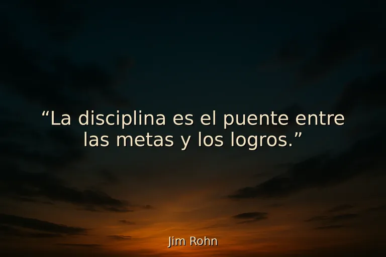 25 Frases de disciplina para lograr lo imposible
