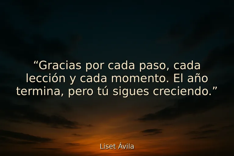 25 Frases de Fin de Año para cerrar con gratitud