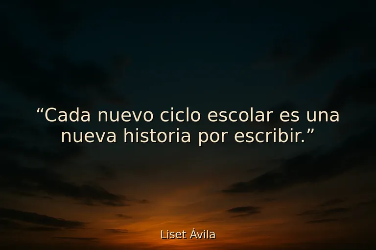 25 Frases de regreso a clases con ilusión