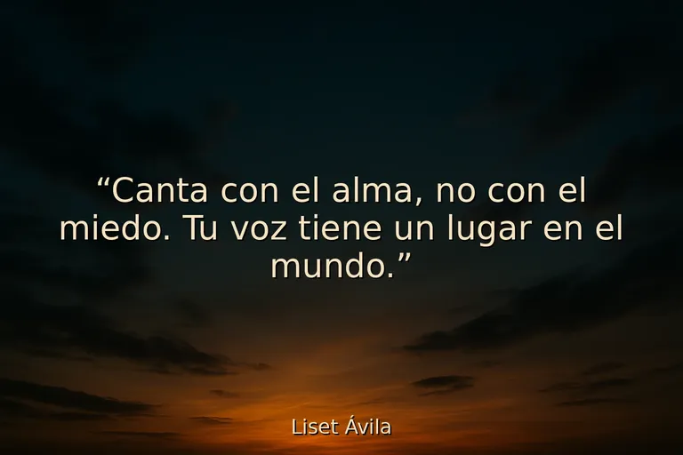 25 Frases para cantantes con voz e inspiración