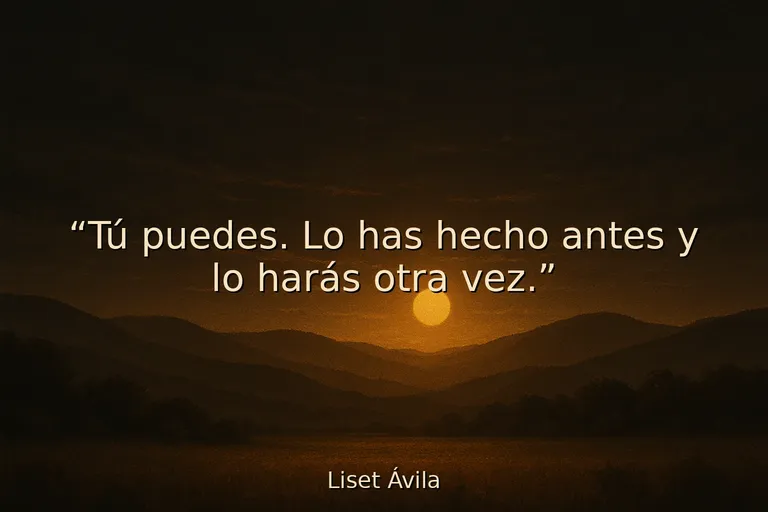 frase motivadora tu puedes