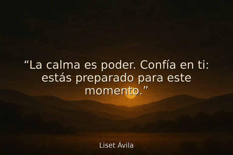 frases de ánimo para una intervención