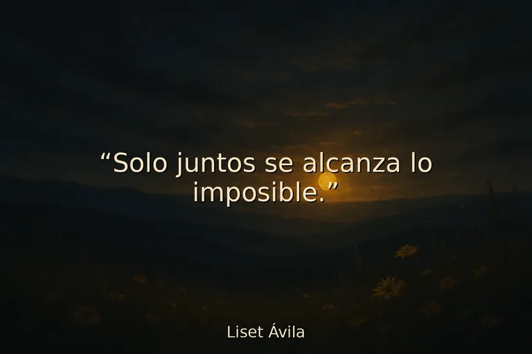 Mejor frase de equipo motivadora para lograr juntos grandes cosas