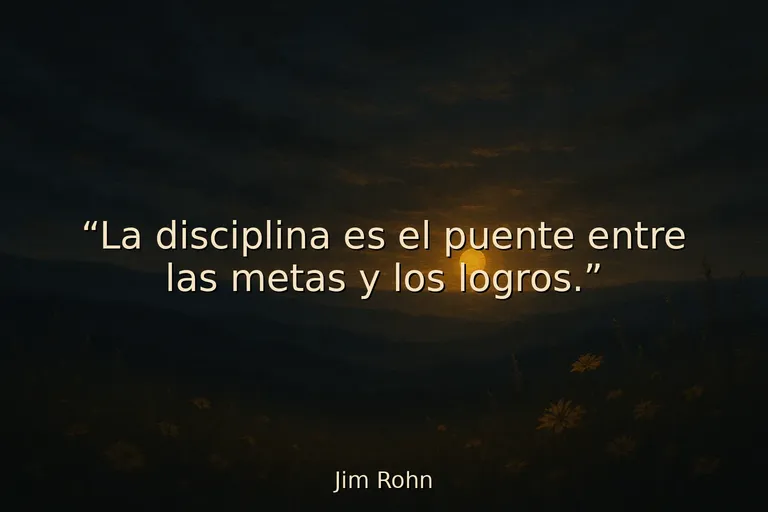 Mejores citas motivadoras de disciplina para alcanzar tus objetivos