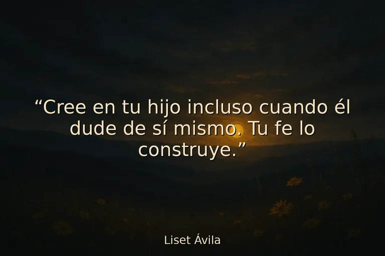 Mejores citas para motivar a los padres de familia a creer en sus hijos