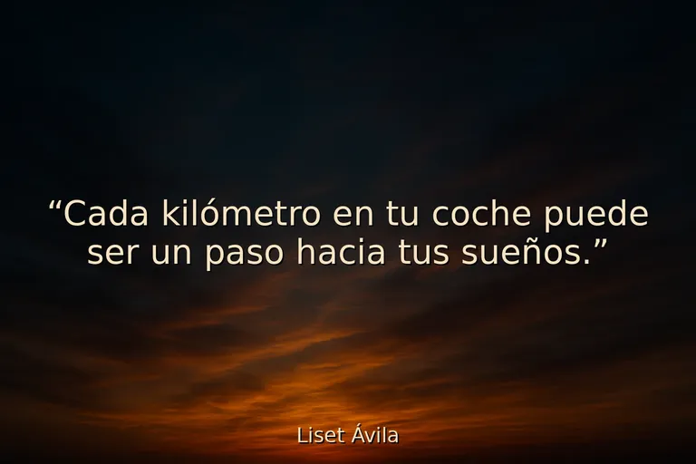 Mejores frases de motivación para el coche: cada viaje es una aventura