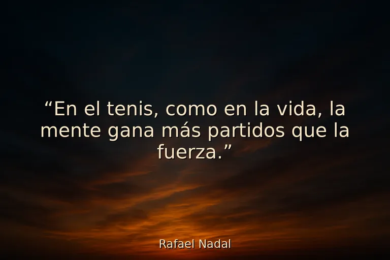 Mejores frases de motivación para tenis: cada punto cuenta, cada golpe enseña Mejores frases de motivación para tenis: cada punto cuenta, cada golpe enseña