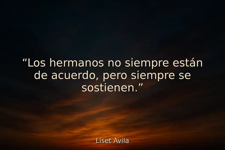 Mejores frases motivadoras para hermanos que comparten vida y desafíos